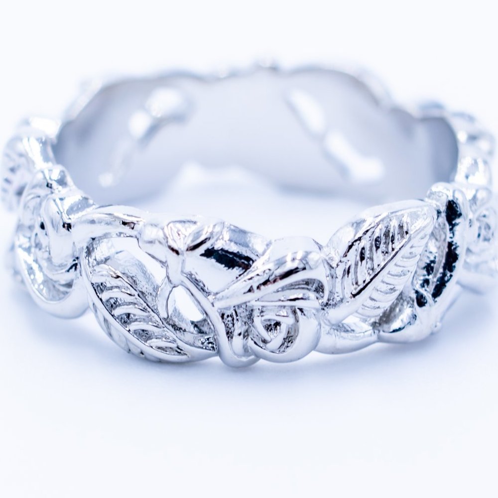 Rose Silver Ring